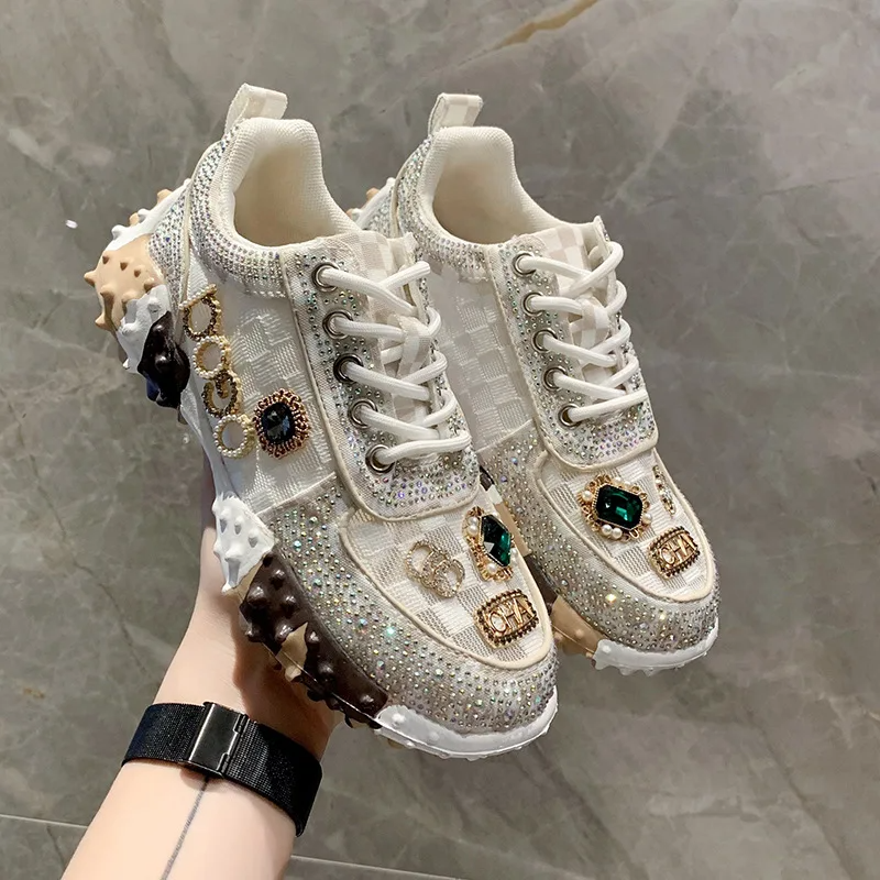 Stuttgart | Hochwertige Orthopädische RhineSneakers Strass Turnschuhe