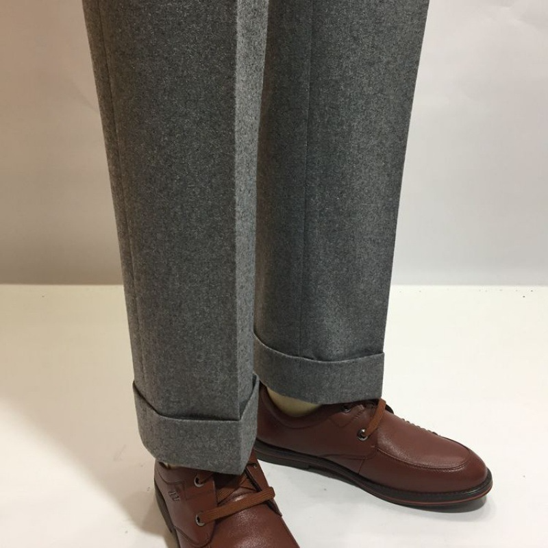 Emelia | Stylische Bundfaltenhose aus Wolle