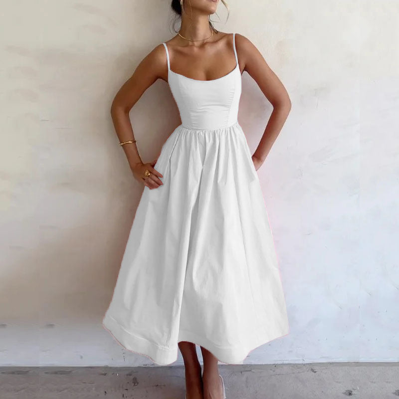 Clara - Vestido midi sin mangas
