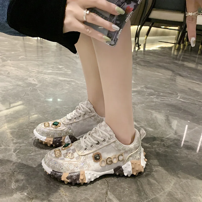 Stuttgart | Hochwertige Orthopädische RhineSneakers Strass Turnschuhe