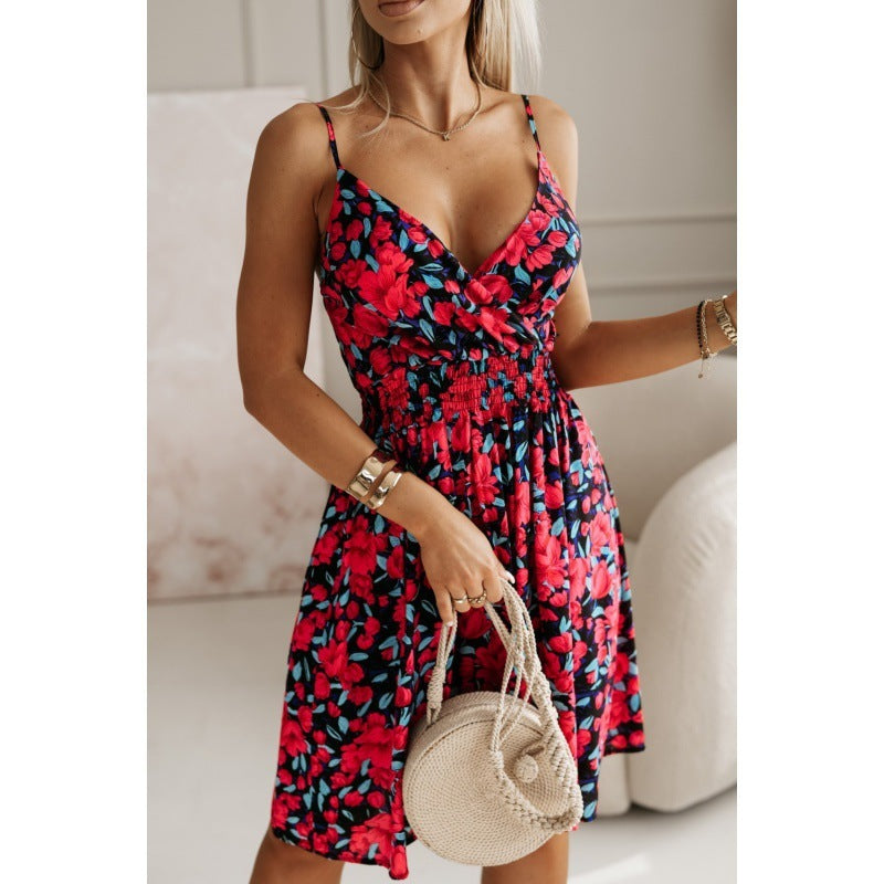 Ana - Vestido de verano floral sin mangas
