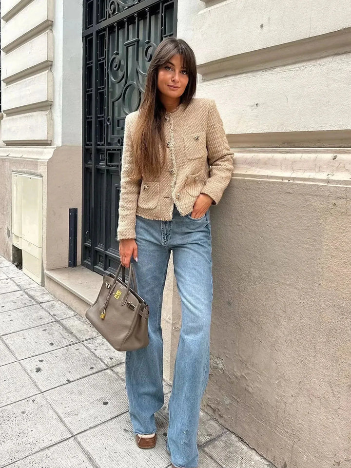 Teresa - Veste en tweed élégante pour un look printanier chic