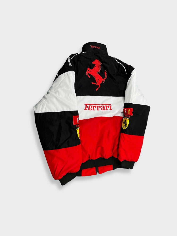 Gisela™ Vintage Ferrari racing driver jacket