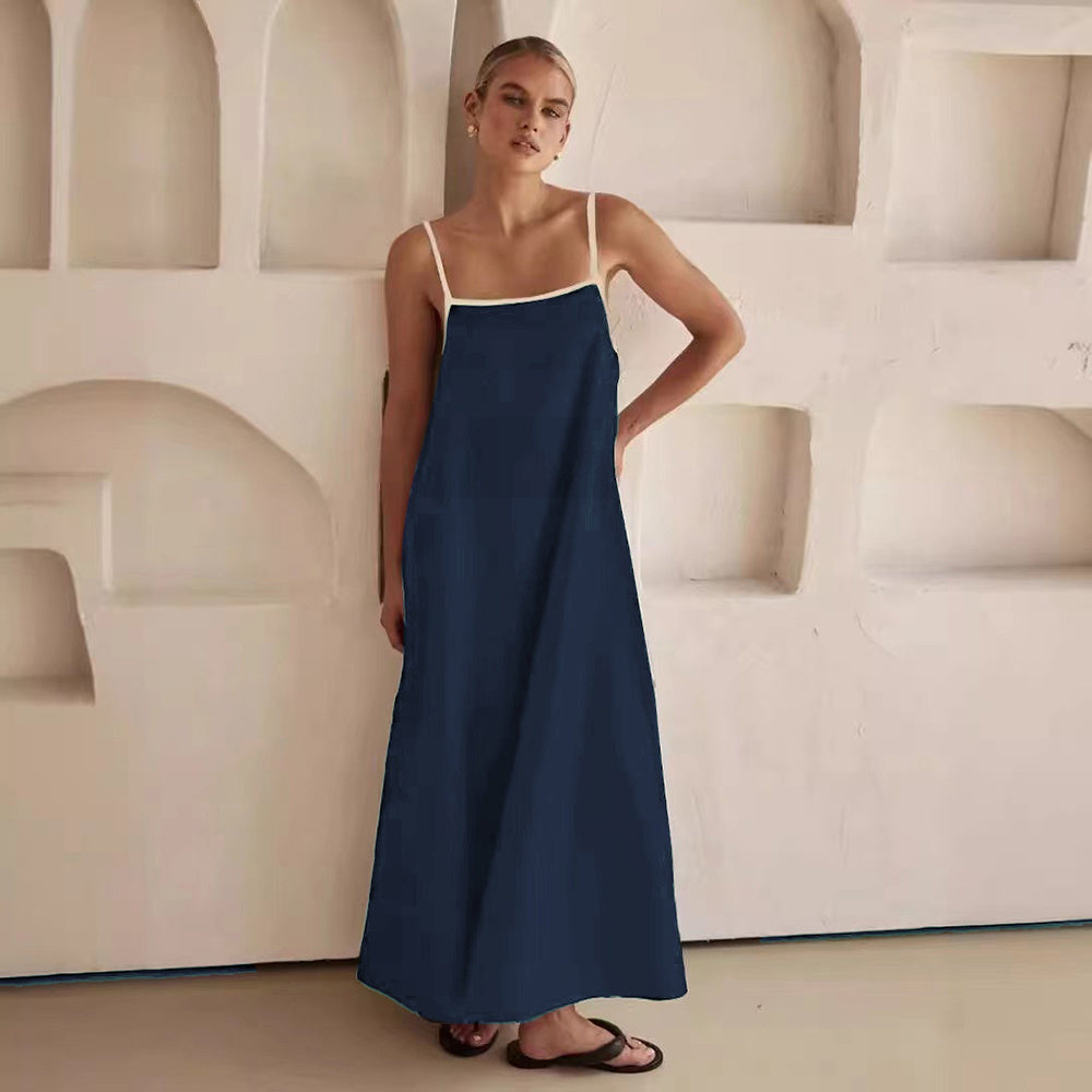 Olivia - Maxivestido con tirantes finos