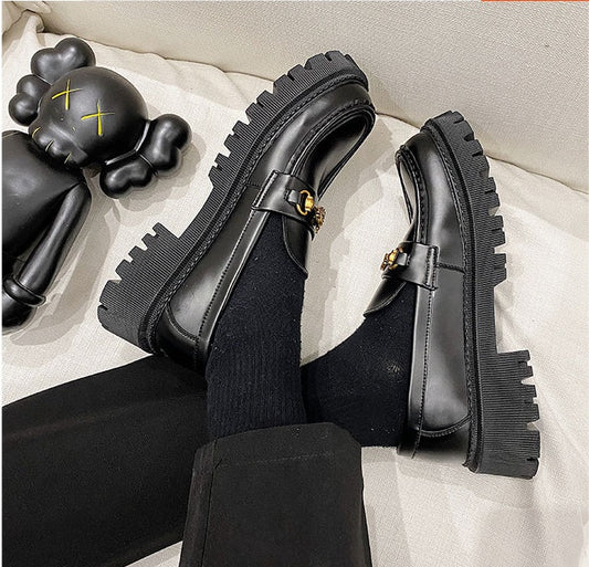 Valorr | scarpe da uomo in stile britannico con suola spessa