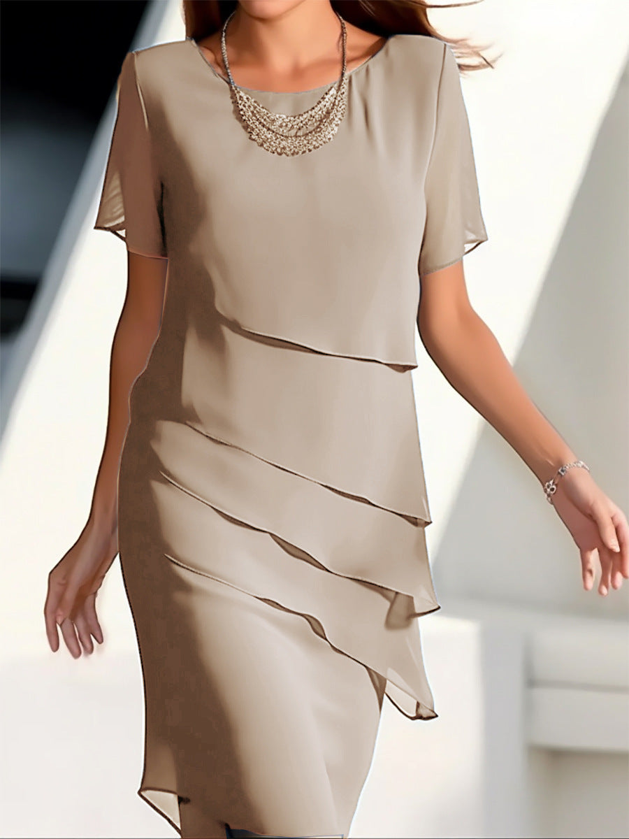 Elena - Abito elegante con spalline