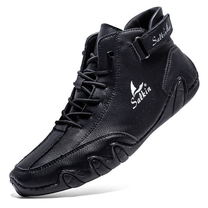 Gera | Handgefertigte Orthopädische Barfußschuhe aus Leder