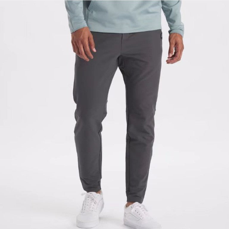 Pantaloni da uomo in seta fredda per il tempo libero
