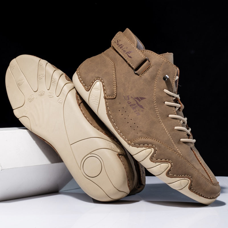 Gera | Handgefertigte Orthopädische Barfußschuhe aus Leder