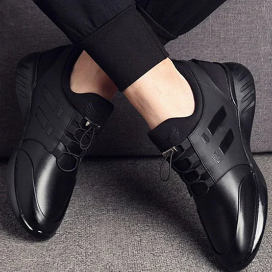 Veltrix™ | All-Black Urban Motion Sneakers