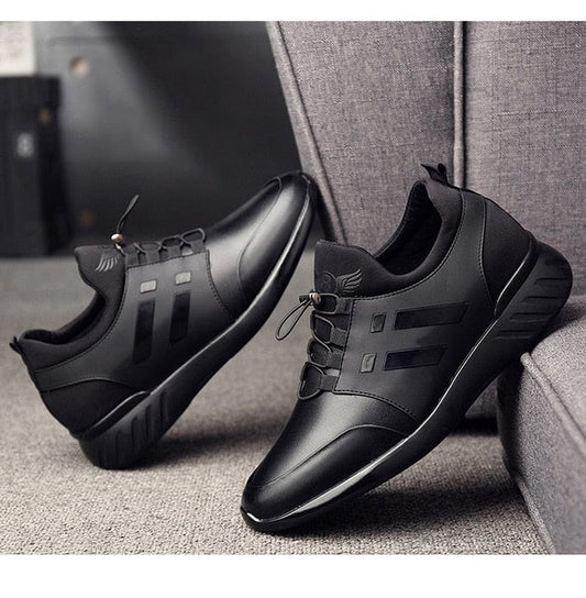 Veltrix™ | All-Black Urban Motion Sneakers