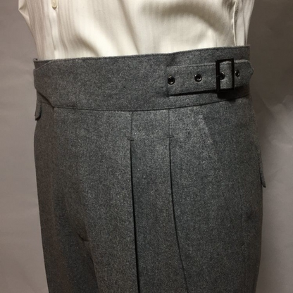 Emelia | Stylische Bundfaltenhose aus Wolle