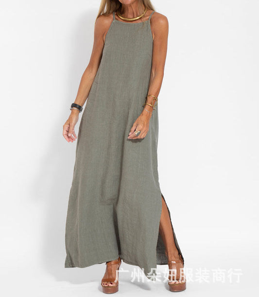 Helena - Maxi vestido largo sin mangas