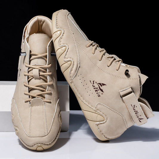 Gera | Handgefertigte Orthopädische Barfußschuhe aus Leder