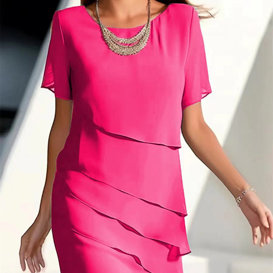 Elena - Abito elegante con spalline