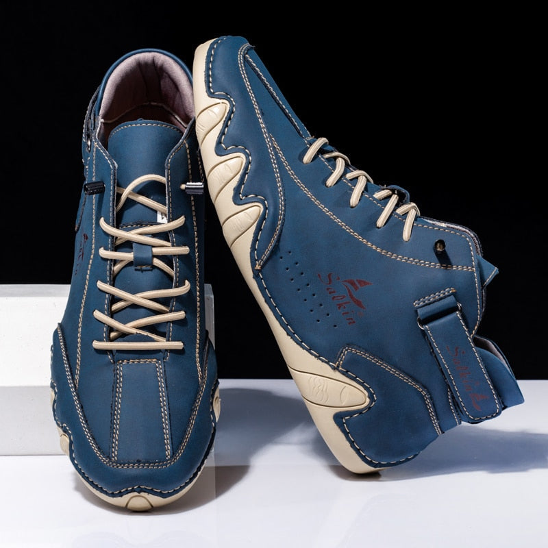 Gera | Handgefertigte Orthopädische Barfußschuhe aus Leder