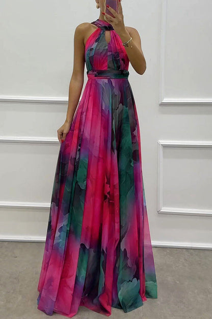 Amira - Maxi vestido largos con escote cruzado