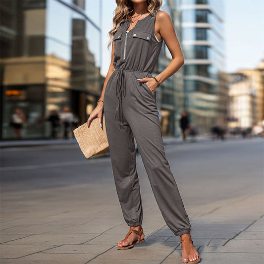 Camila - Tuta casual senza maniche