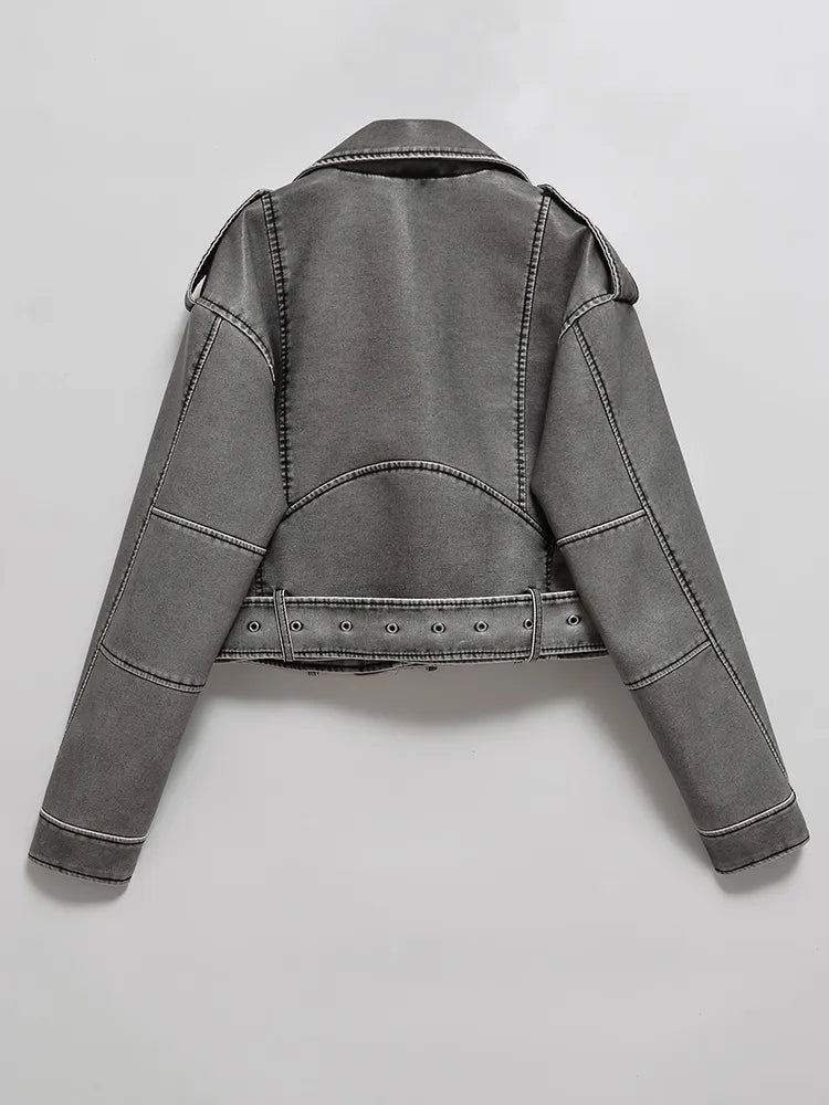Stuttgart | Modische Damen Lederjacke - 2024 Edition