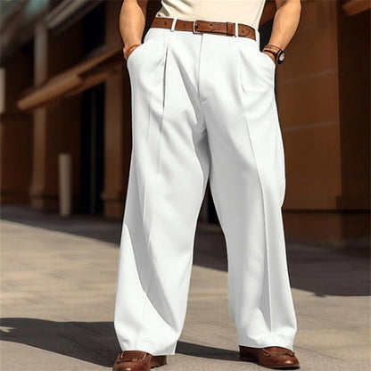 Leon - Pantalones anchos plisados