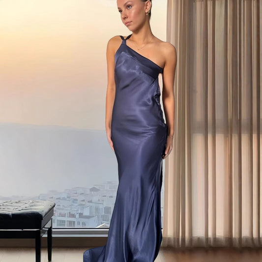 Selena - Vestito ritagliato con una spalla