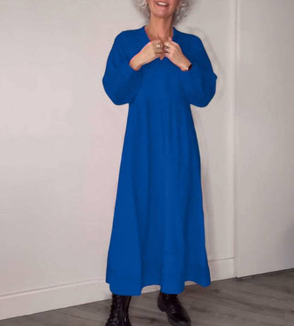 Teresa - Maxi vestido largos con manga larga
