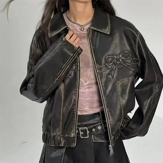 Casey | Giacche donna vintage con colletto a bavero