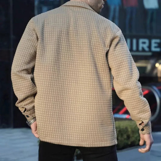 Dave | Camicia in maglia waffle