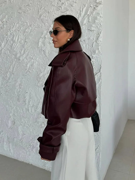 Clelia | Giacca monocromatica casual high street