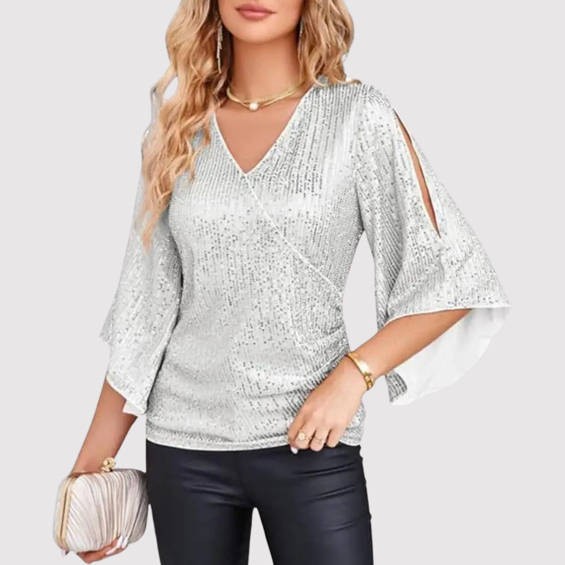 Susan | Top con paillettes elegante e confortevole per le donne