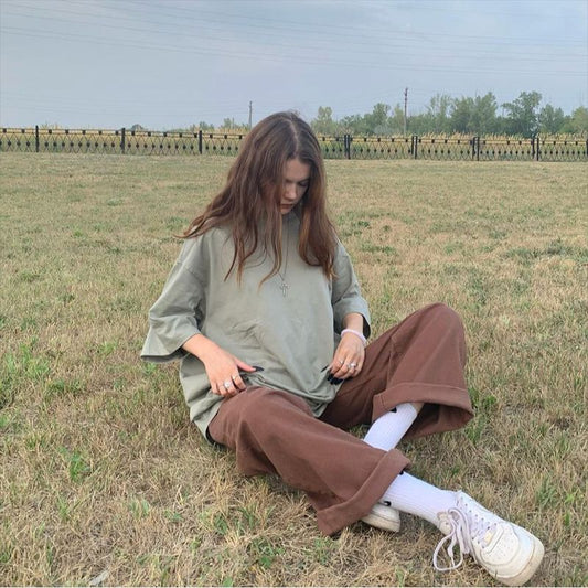 Belen | Jeans retrò americani in tinta unita