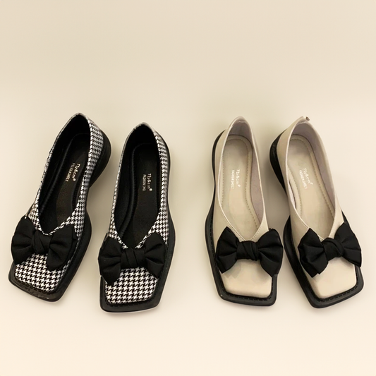 Solenne™ Square Toe Flat Mouth Women’s Loafers