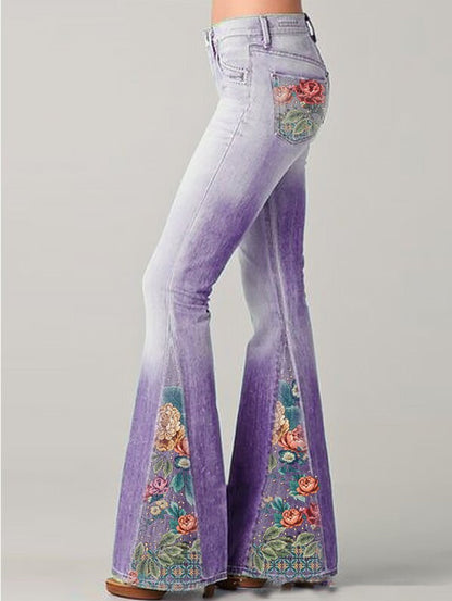 Veala | Jeans eleganti a vita larga per donna