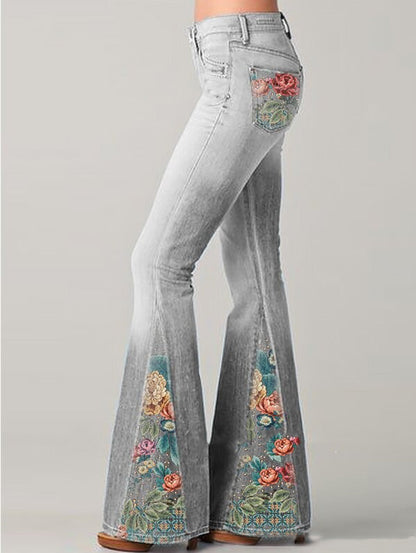 Veala | Jeans eleganti a vita larga per donna